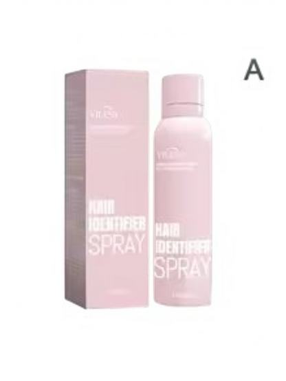 Spray identificador de vello facial El Rocío en envase rosa, ideal para resaltar vello fino antes del dermaplaning.